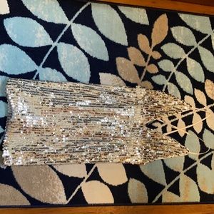 Spaghetti Strap Sparkly Dress